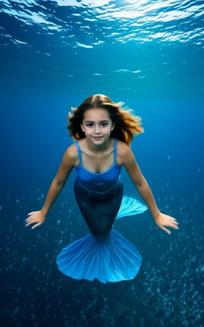 AI Mermaid Filter Video Generator Free Online